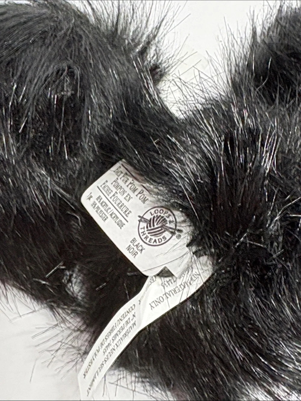 N/A pompoms elastic